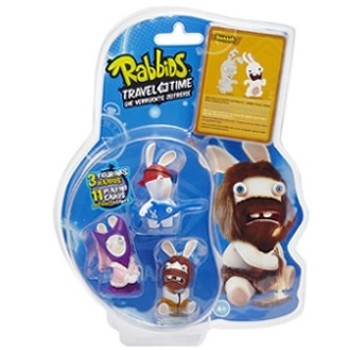 Raving Rabbids Travel in Time PVC 3pack C